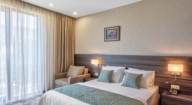 Двухместный номер Standard с видом на сад Vinum Hotel