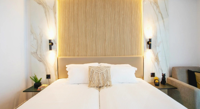 Superior Double room with balcony and with Side Sea View Cavo Maris Beach Hotel