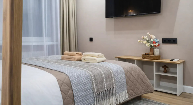 LanaRoom 11081 Flat, Rezervovat Apartmán Hotely v Lyuberetsky District s parkováním, Parkování