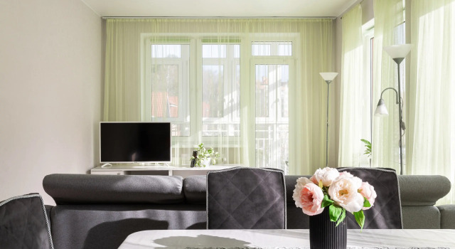 Dvukhkomnatnaya  Bookingapart Ozon U Ozera Tikhoye V Svetlogorske Flat, Book Apartment Svetlogorsk 