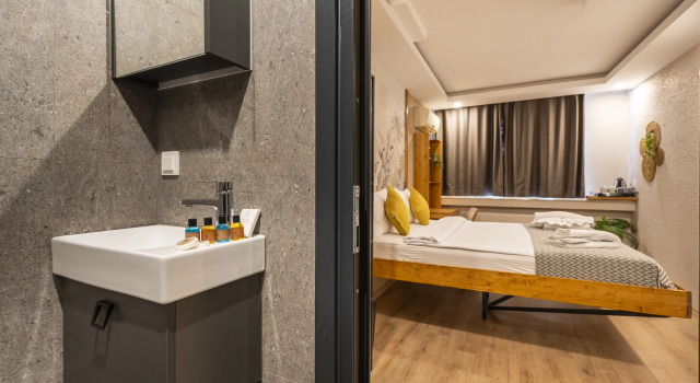 Двухместный номер Comfort с видом на город Sayeban Gold Hotel
