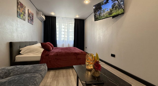 Novaya Kvartira Vozle Trts Arkada Flat, Rezervovat Apartmán Hotely v Bashkortostan s parkováním, Parkování