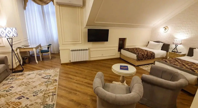 Полулюкс с красивым видом из окна Silk Road Kokand Hotel