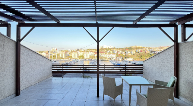 1-Kom Fadeeva 18-22 Kakdoma Sevastopol Flat, 예약 아파트 Crimea 아파트, 아파트
