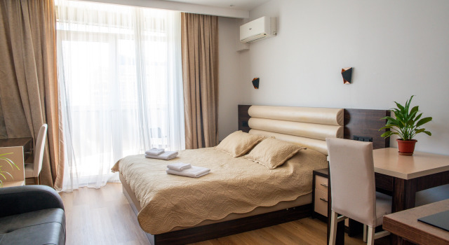 Апартаменты Апарт-отель Апартаменты в отеле Orbi Residence Sea View