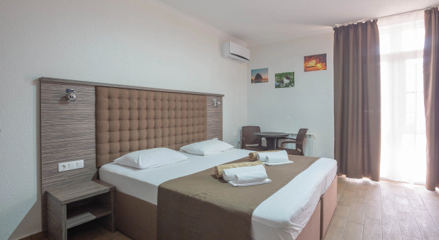 Двухместный номер Standard с балконом и с красивым видом из окна Отель Despina Family Hotel