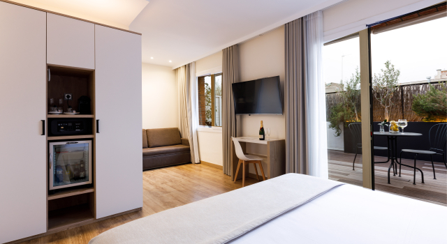 Полулюкс с террасой Aparthotel Mariano Cubi Barcelona