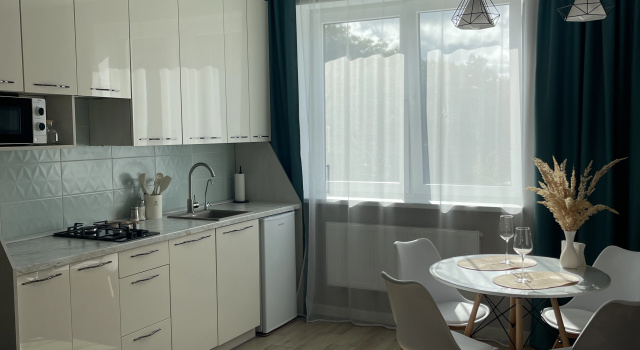 Uyutnaya 1-Komnatnaya Na Poberezhye Baltiyskogo Morya Flat, Boek Appartement Hotels in Oblast Kaliningrad met parkeren, Parkeren