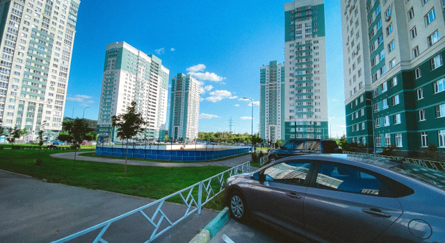Квартира Комфорт класса с видом на реку, Забронировать Апартаменты/квартира Отели Нижнего Новгорода с парковкой, Парковка