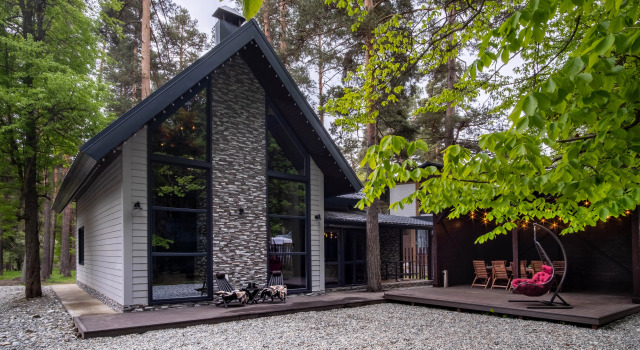 Коттедж с 5 комнатами с балконом и с панорамным видом Forest Inn