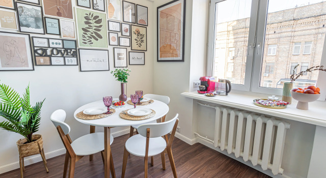 Двухместные апартаменты с красивым видом из окна Квартира Moscow Deluxe Apartments Prospect Mira
