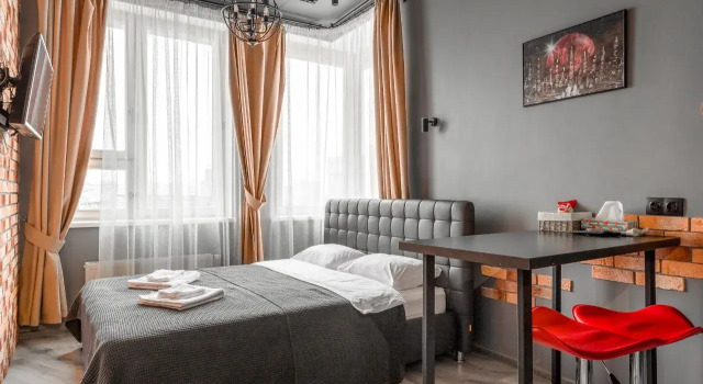 ZhK Bukinist 83/2 Apartments, Rezervovat Apartmán Hotely v UZAO Area s parkováním, Parkování