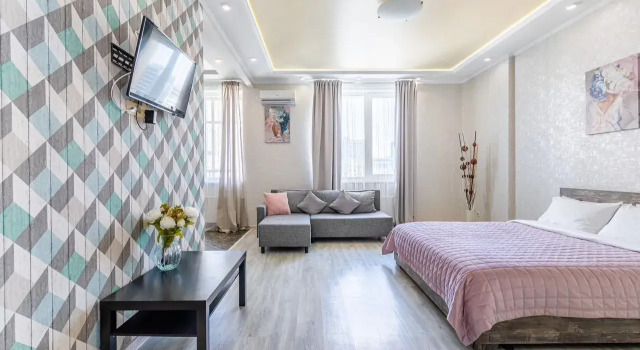V Dome Biznes-Klassa Zhk Stolichny Apartments, Prenota Appartamento Hotel a Tatarstan con parcheggio, Parcheggio