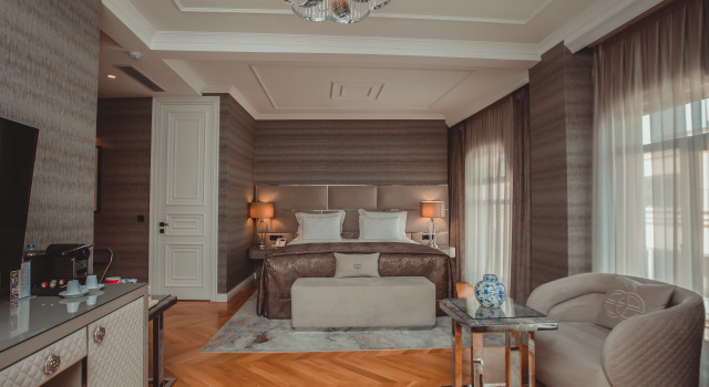 Двухместный люкс Corner с частичным видом на море Hotel De Reve Galata-Special Class
