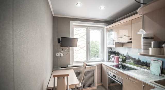 U oblastnoy bolnitsy na 4 cheloveka Flat, Boek Appartement Joezjno-Sachalinsk Oblast Sachalin