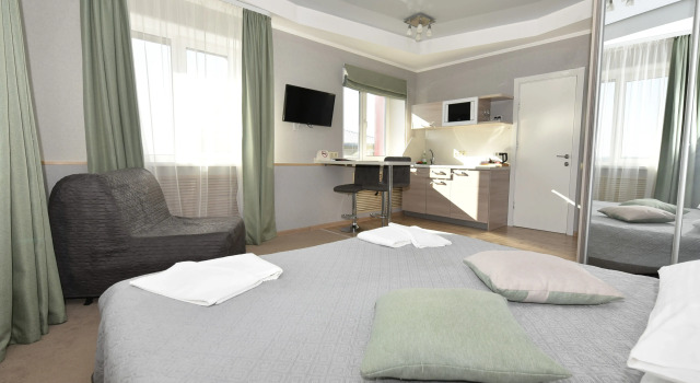 Студия с видом на море Отель Golden Horn Bay View