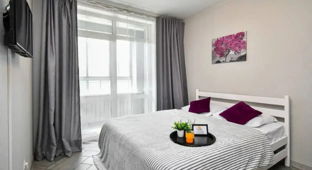 ZhK Prityazhenie Naprotiv Trts Planeta Apartments 1, Reserva ahora Apartamento Hoteles en Krasnoyarsk con aparcamiento, Aparcamiento