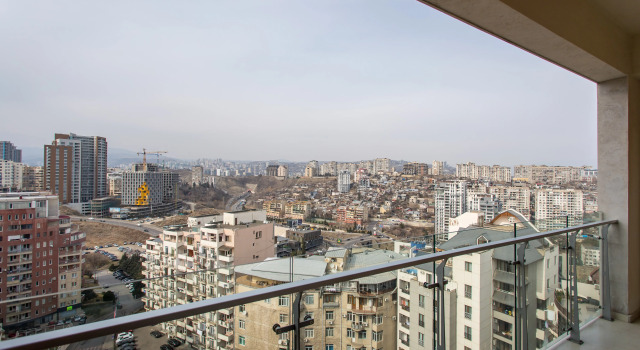 Апартаменты Apartments in Vake with a Beautiful View of the City