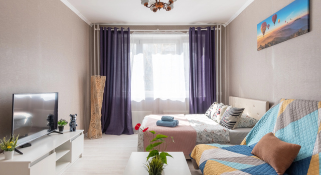 Udobnaya U Parka Pobedy I Poklonnoy Gory Flat, Buchen Sie Ferienwohnung Moskau Russland, in der Nähe von Slawjanskij bulwar