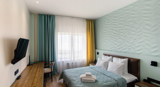 Двухместный номер Deluxe с видом на море Бутик-отель EP Boutique Hotel Беринг