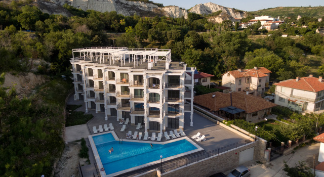Samara Apart-Hotel, Rezervovat Apartmánový hotel Hotely v Balchik Coast s parkováním, Parkování