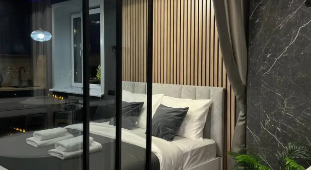 S Panoramnym Vidom Na Gorod I Vannoy Apartments, Boek Appartement Hotels in Irkoetsk met parkeren, Parkeren
