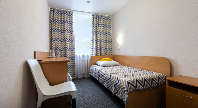 Single 4th Category room Timan Hotel