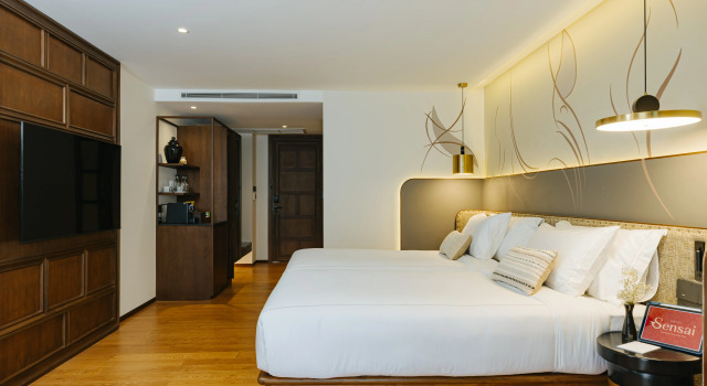Номер Deluxe с балконом Отель Sensai Nimman Chiang Mai