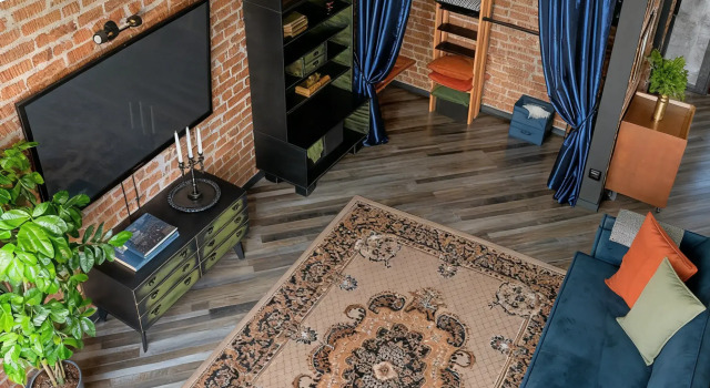 Апартаменты Квартира Двухкомнатная в Стиле Loft с Видом на Бухту Золотой Рог