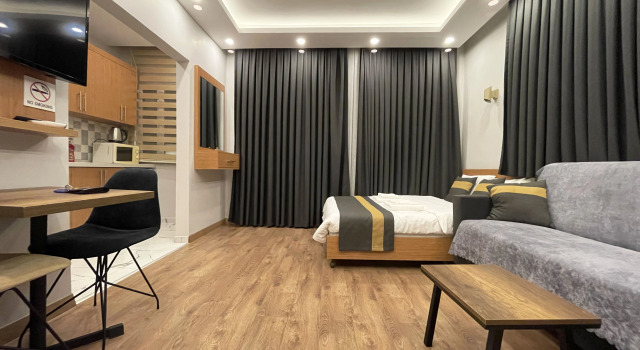 Апартаменты Luxury Апартаменты Sleek Urban Living near Taksim Square