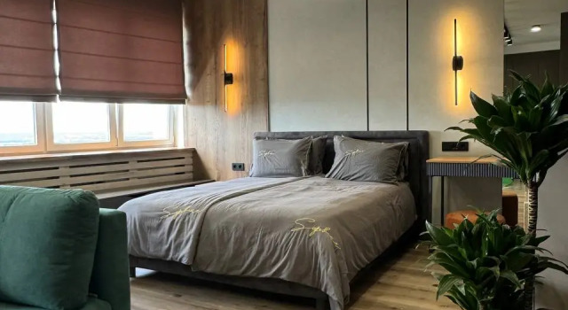 Апартаменты Sensum Deluxe с панорамным видом на Оку, Забронировать Апартаменты/квартира Отели Нижнего Новгорода с парковкой, Парковка