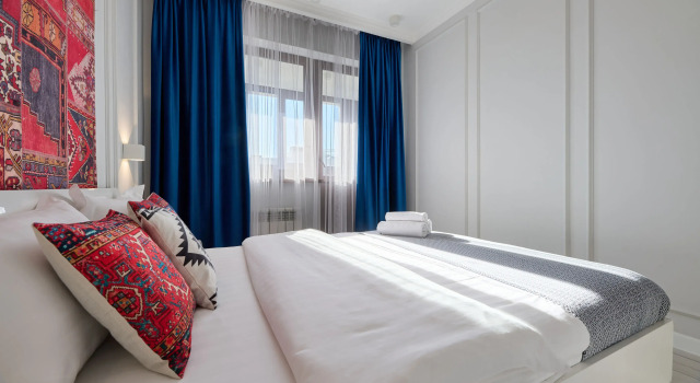 Апартаменты Арбат Центр Идеально для туризма и деловых командировок МOON APARTMENTS, Забронировать Апартаменты/квартира Апартаменты Алматы, рядом с Станция метро Алмалы, Апартаменты/квартира