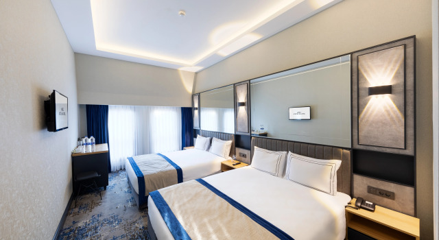 Четырёхместный номер Deluxe Отель Ahg Atlas Hotel Taksim Boutique