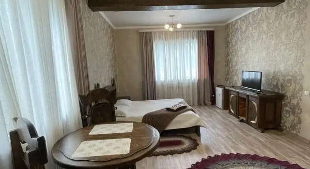 Двухместный семейный номер Deluxe с видом на озеро База отдыха Тепло Души Телецкое