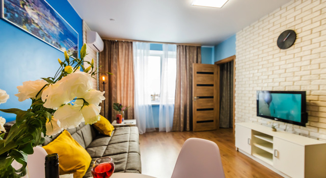 Na Artsybushevskoy 45/250  Flat, Prenota Appartamento Hotel a Samara con parcheggio, Parcheggio