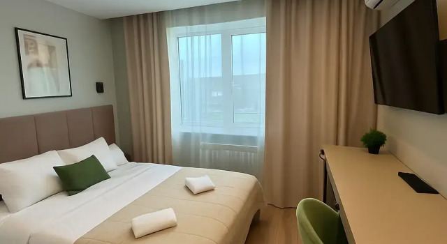 Stilnaya Dizaynerskaya Nedorogo Flat, Rezervovat Apartmán Hotely v ZAO Area s parkováním, Parkování