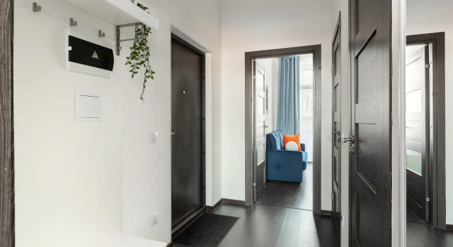 Odnakomnatnaya Morskoiy Briz Flat, Book Lejlighed Vyborgsky district Sankt Petersborg, nær Lesnaya Metro Station