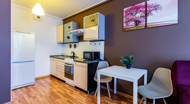 Двухместные апартаменты с балконом и с красивым видом из окна Апартаменты DreamHouse ЖК Стачек 4 1