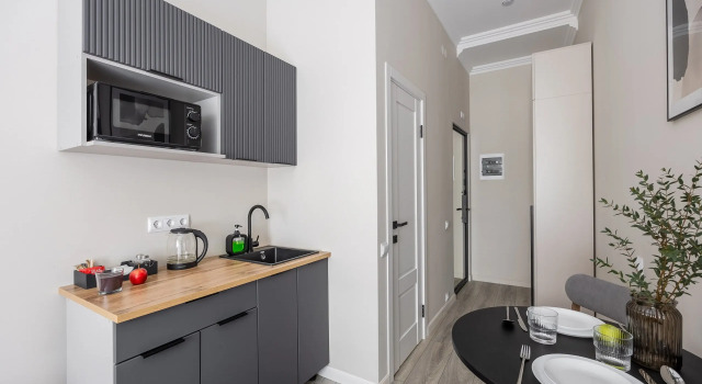 Квартира Студия в Историческом Центре Санкт Петербурга, Забронировать Апартаменты/квартира Санкт-Петербург Россия, рядом с Станция метро «Чкаловская»