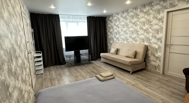 Na Lenina 50 Flat, Rezerwuj Apartament Hotele w Republika Komi z parkingiem, Parking