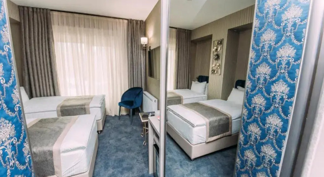 Двухместный номер Deluxe с видом на бассейн Hotel Sapphire Bakuriani