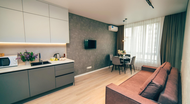 Savin House Na Alekseya Kozina 2 Apartments, Prenota Appartamento Hotel a Tatarstan con parcheggio, Parcheggio
