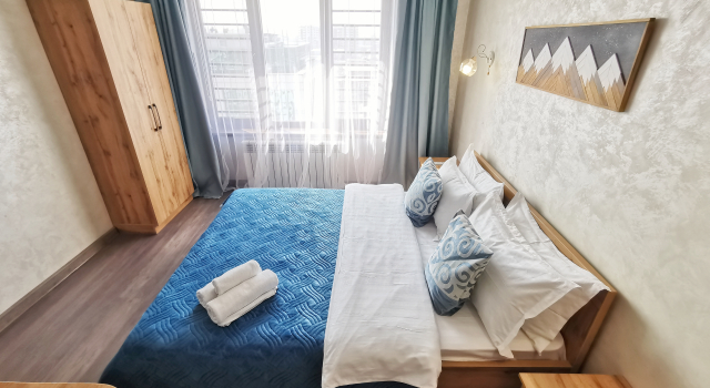 Двухместные апартаменты Апартаменты M.O.O.N. APARTMENTS Жк Arbat