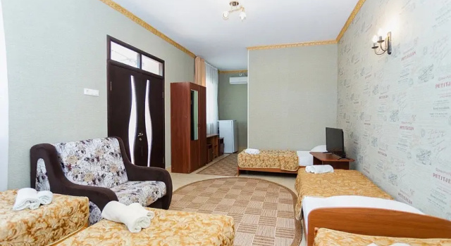 Четырёхместный номер Comfort Курортный отель Пляжный Посёлок