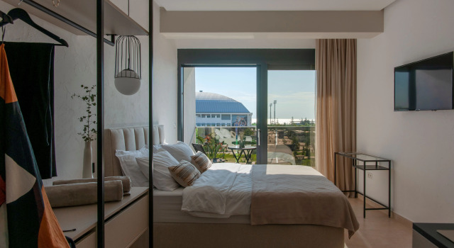 Camera doppia Standard con vista mare Soho Suites