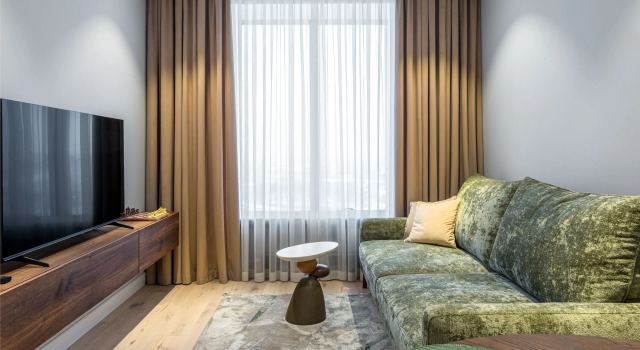 Апартаменты Flat Inn в ЖК Дом Chkalov у метро Курская