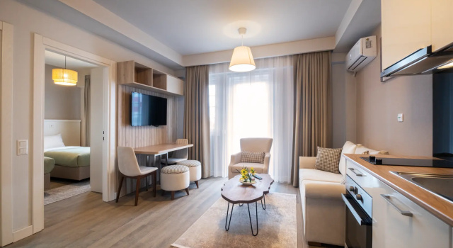 Апартаменты Deluxe с балконом Mola İstanbul