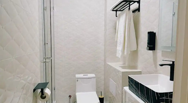 Bett im Wohnheim Khan Plaza