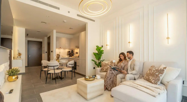 Апартаменты Premium 1BR Oasis – City Views & Pool Access, Забронировать Апартаменты/квартира Отели Дубая с бассейном, Бассейн
