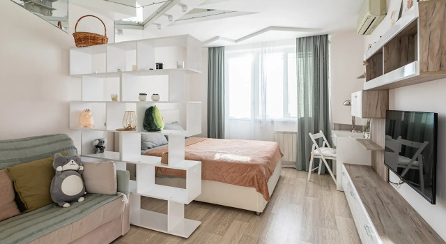 Flat Odnokomnatnaya, Rezervovat Apartmán Hotely v UZAO Area s parkováním, Parkování